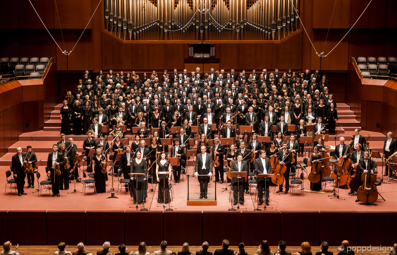 Grafik Design - Verdi Requiem, Quelle: Herbert H. Popp - poppdesign